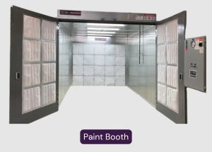 Fusion Doors Paint Booth